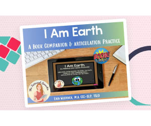 I Am Earth Book Companion & Articulation Practice - BOOM Cards