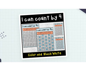 I can count by 4's to 100 or 120