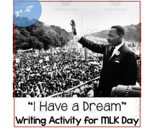 "I Have A Dream" Creative Writing Activity