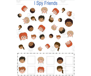 I Spy Friends! An SEL I Spy Activity