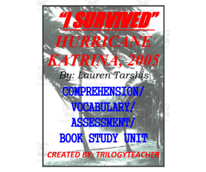 "I Survived Hurricane Katrina, 2005" Book Study Unit