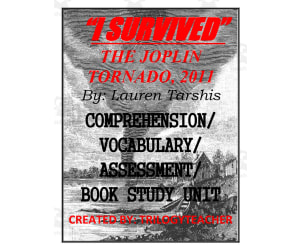 "I Survived The Joplin Tornado, 2011" Book Study Unit