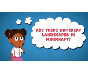 I WONDER - Are There Different Landscapes In Minecraft