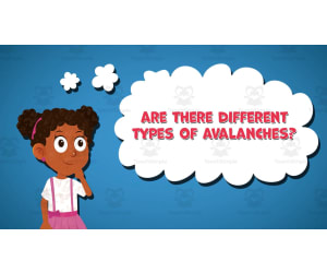 I WONDER - Are There Different Types Of Avalanches | Animated Video