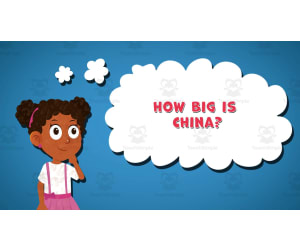 I WONDER - How Big Is China | Animated Video Lesson