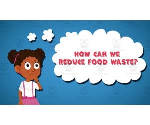 I WONDER - How Can We Reduce Food Waste | Animated Video Lesson