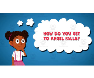 I WONDER - How Do You Get To Angel Falls | Animated Video Lesson