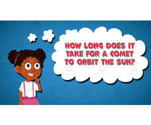I WONDER - How Long Does it Take for a Comet to Orbit The Sun