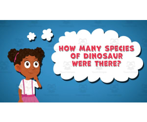 I WONDER - How Many Species Of Dinosaur Were There | Animated Video