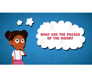 I WONDER - What Are The Phases Of The Moon | Animated Video Lesson