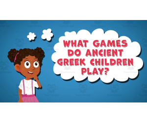I WONDER - What Games Do Ancient Greek Children Play | Animated Video