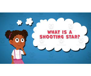 I WONDER - What Is A Shooting Star Made of | Animated Video Lesson