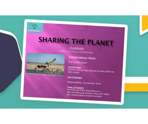 IB PYP - SHARING THE PLANET - ANIMALS - PLANNER & RESOURCES