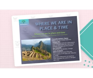 IB PYP - WHERE WE ARE IN PLACE AND TIME - PLANNER & RESOURCES