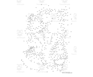 Ice Cream Extreme Difficulty Summer Dot-to-Dot