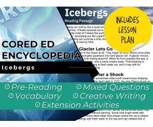 Icebergs Reading Comprehension Passage - Cored Ed Encyclopedia