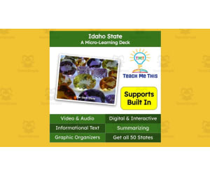 Idaho: A Micro-Learning Deck | Digital Geography Lesson