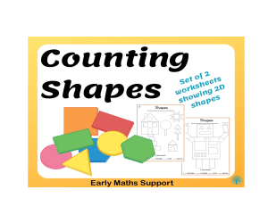 Identify and Count 2D Shapes