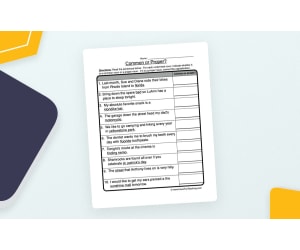 Identify Common or Proper Nouns Worksheet