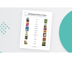 Identifying the Genre of a Story Worksheet