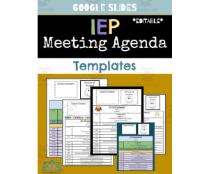 IEP Meeting Agenda Templates