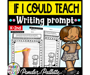 If I could Teach - End of Year Writing Prompt