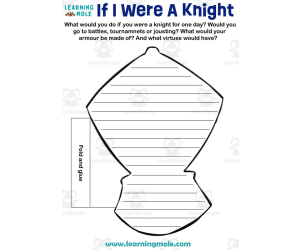If I Were A Knight Activity