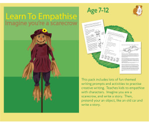 Imagine You Are A Scarecrow And Write Your Story (7-11 years)