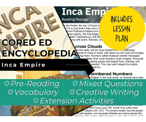 Inca Empire Reading Comprehension Passage - Cored Ed Encyclopedia