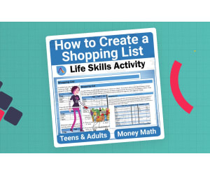 Independent Living Skills: How to Create a Shopping List