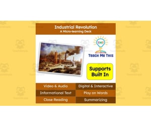 Industrial Revolution | Reading Comprehension Deck | Interactive Lesson