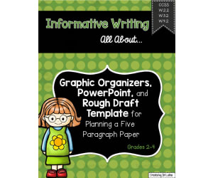 Informative Writing Worksheet Set