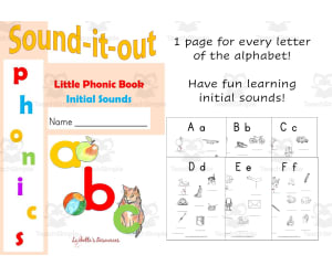 Initial sounds - Phonics Workbook