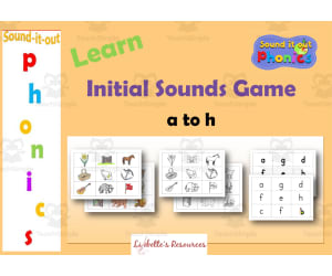 Initial/Beginning Sounds Matching Game: A to H