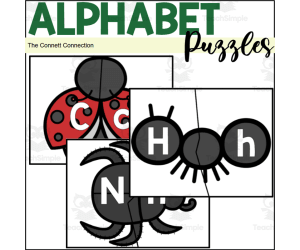 Insect Alphabet Puzzles