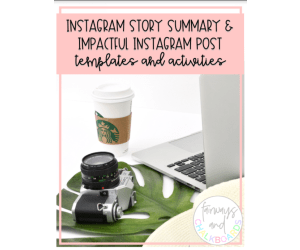 Instagram Summary and Post Activity Templates