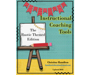 Instructional Coaching Tools - Rustic Edition