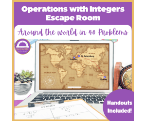 Integer Operations Escape Room