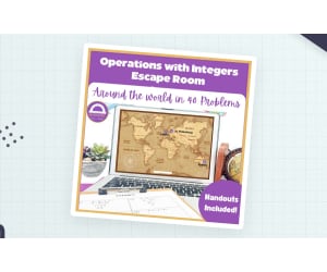 Integer Operations Escape Room