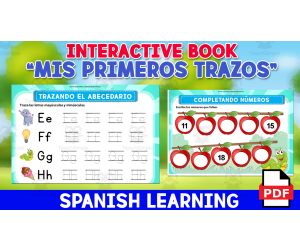 INTERACTIVE BOOK "MY FIRST LINES IN SPANISH"