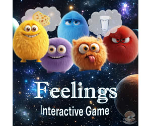Interactive Feelings & Emotions Vocabulary Game | Powerpoint