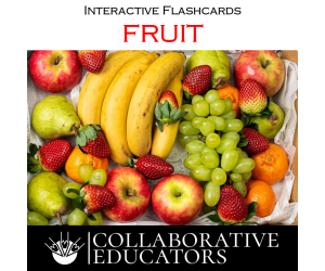 Interactive Flashcards - FRUIT
