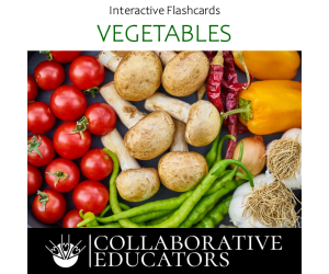 Interactive Flashcards - VEGETABLES