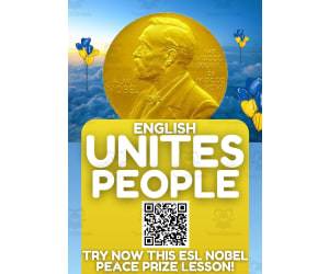 Intermediate/ Advanced ESL-EFL-TESOL Nobel Peace Prize Lesson Plan
