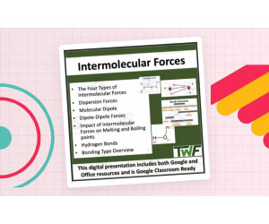 Intermolecular Forces - Google Slides and PowerPoint Lesson