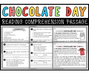 International Chocolate Day Reading Comprehension Passage & Questions