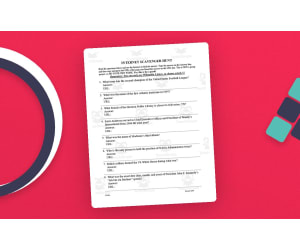 Internet Scavenger Hunt – Computer Class Activity