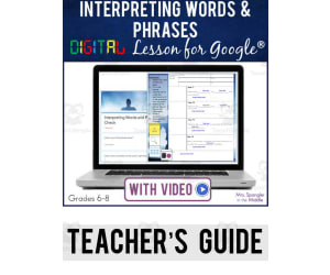 Interpreting Words + Phrases Digital Lesson