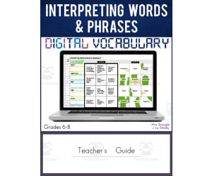 Interpreting Words + Phrases Digital Vocabulary