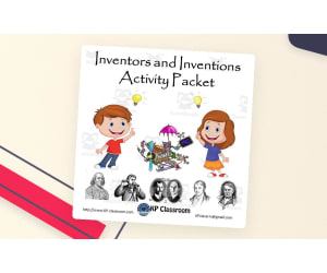 Inventors and Inventions Activity Packet and Worksheets